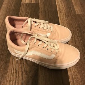 light pink vans